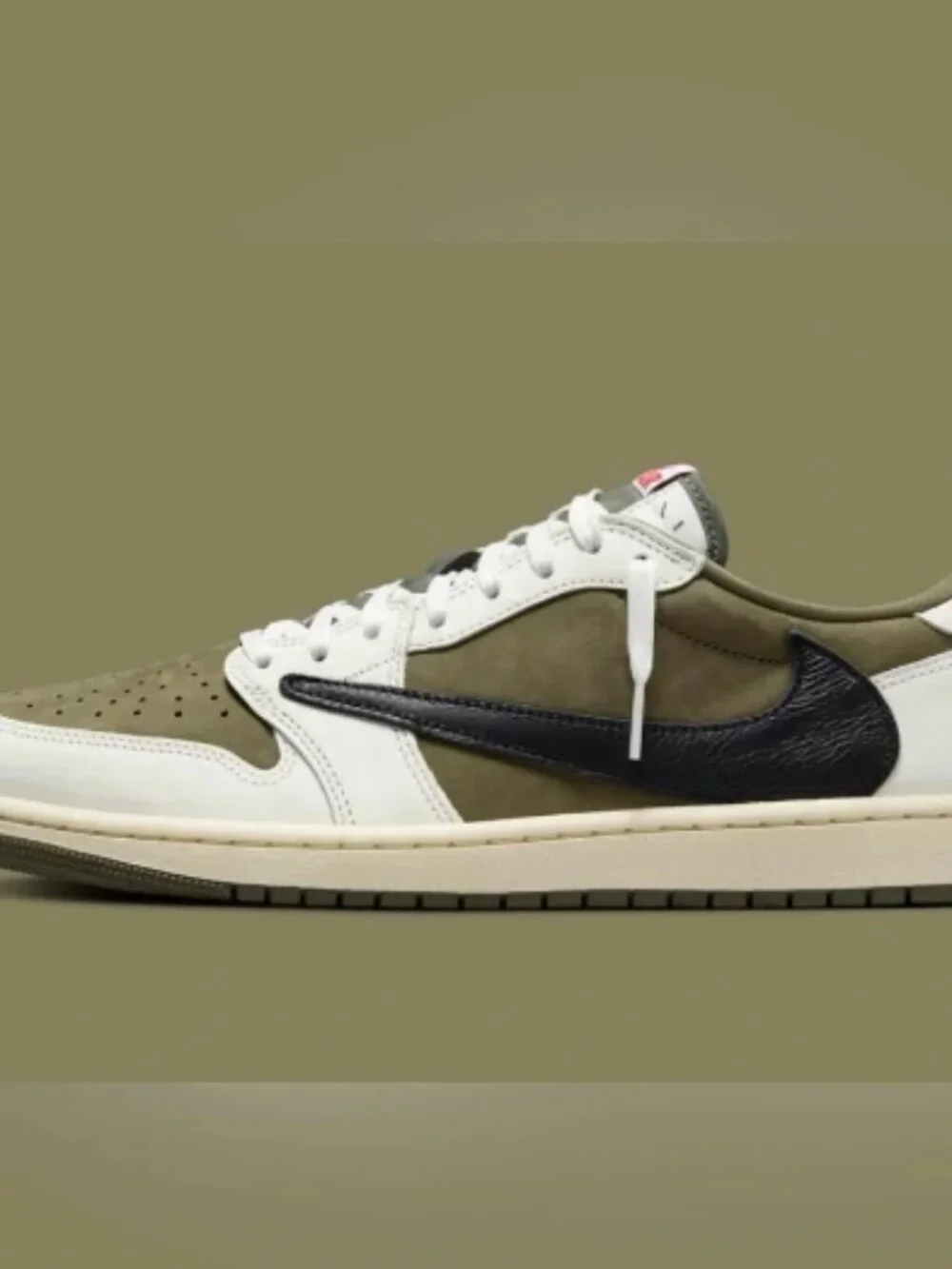 Travis Scott x Air Jordan 1 Low OG “Medium Olive”